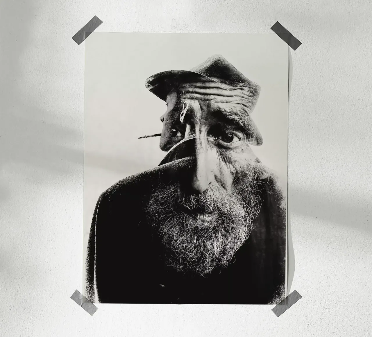 VECCHIO poster con telaio in plastica da dada22