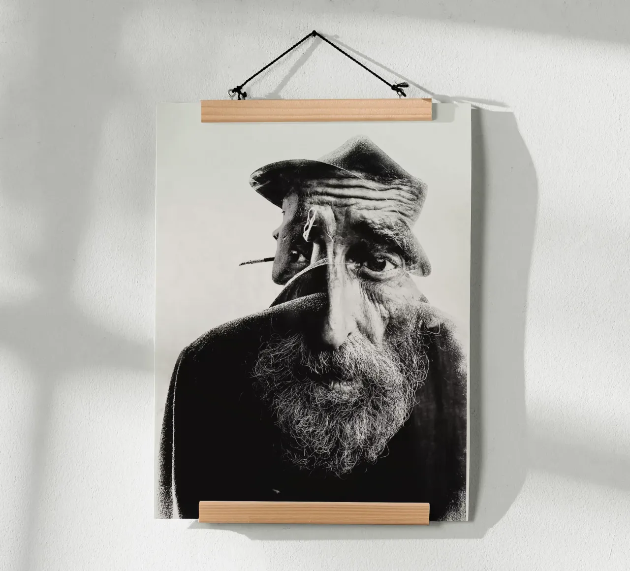 VECCHIO poster con telaio in plastica da dada22