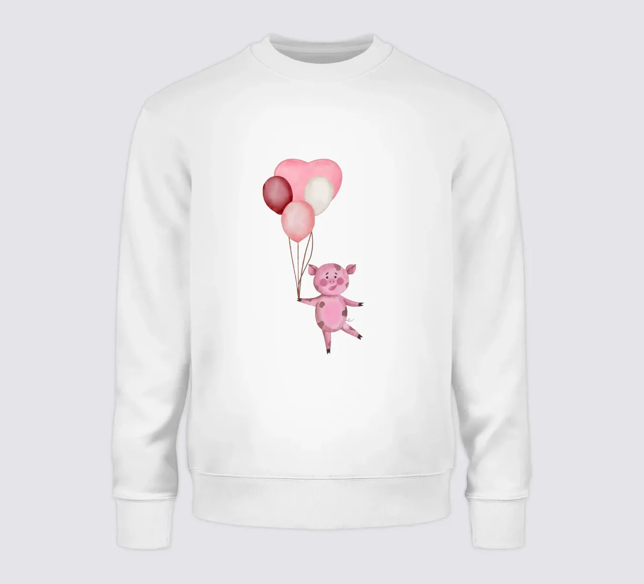 L'avventura aerea di Piggy felpa da Doodle Dreams Art