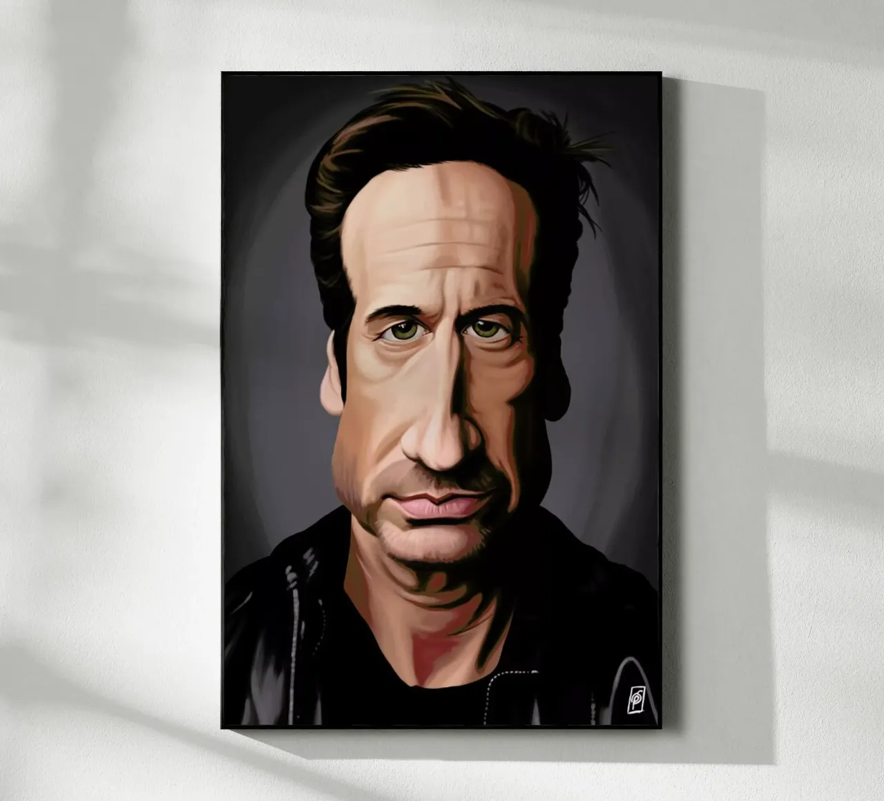 David Duchovny plexiglass da Rob Art | Illustration