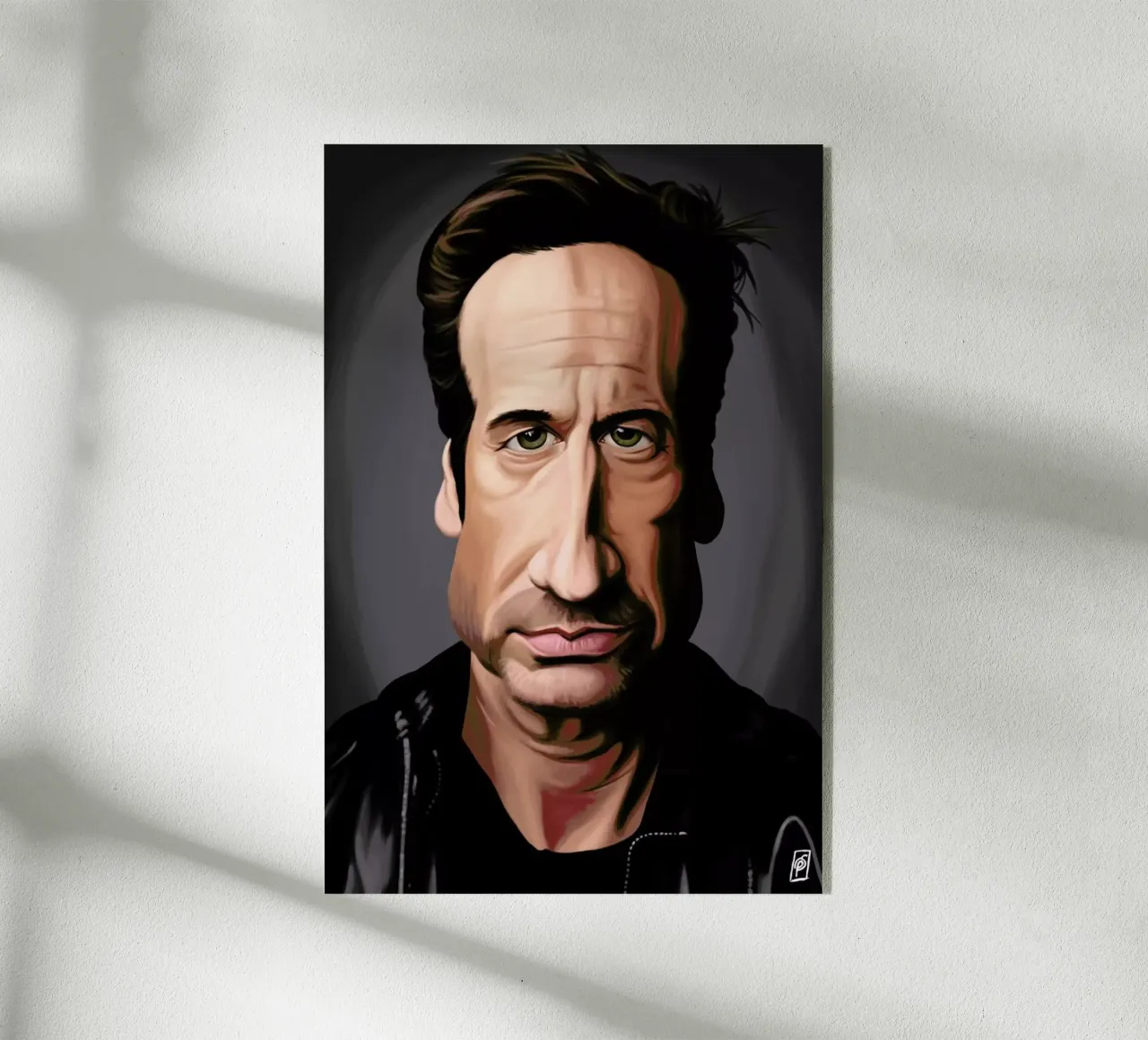 David Duchovny plexiglass da Rob Art | Illustration