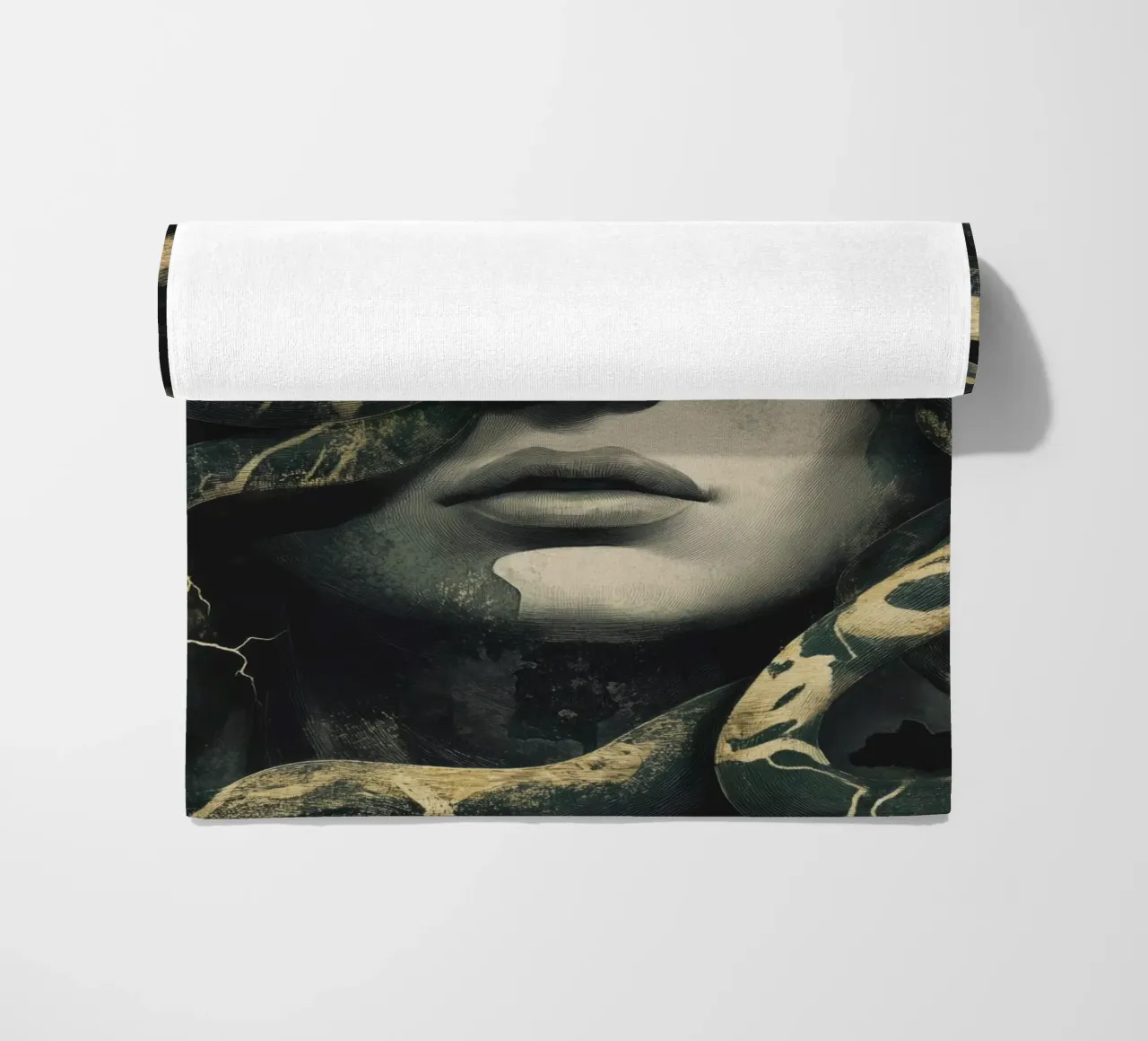 Donna sognante telo mare da Katja Stehle Design