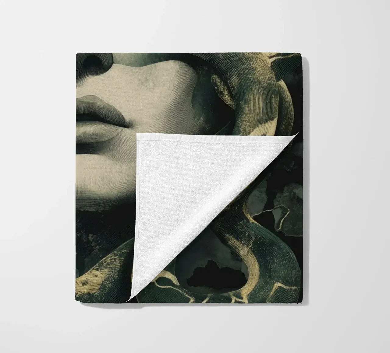Donna sognante telo mare da Katja Stehle Design