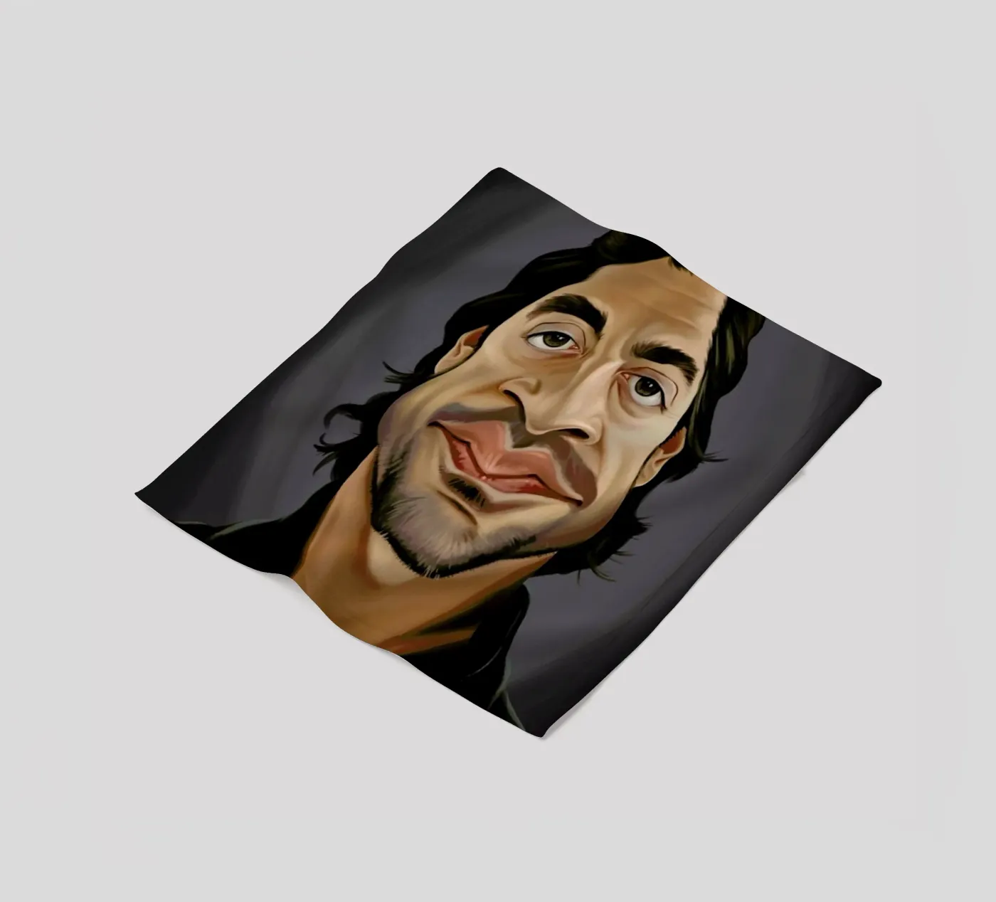 Javier Bardem coperta in pile da Rob Art | Illustration