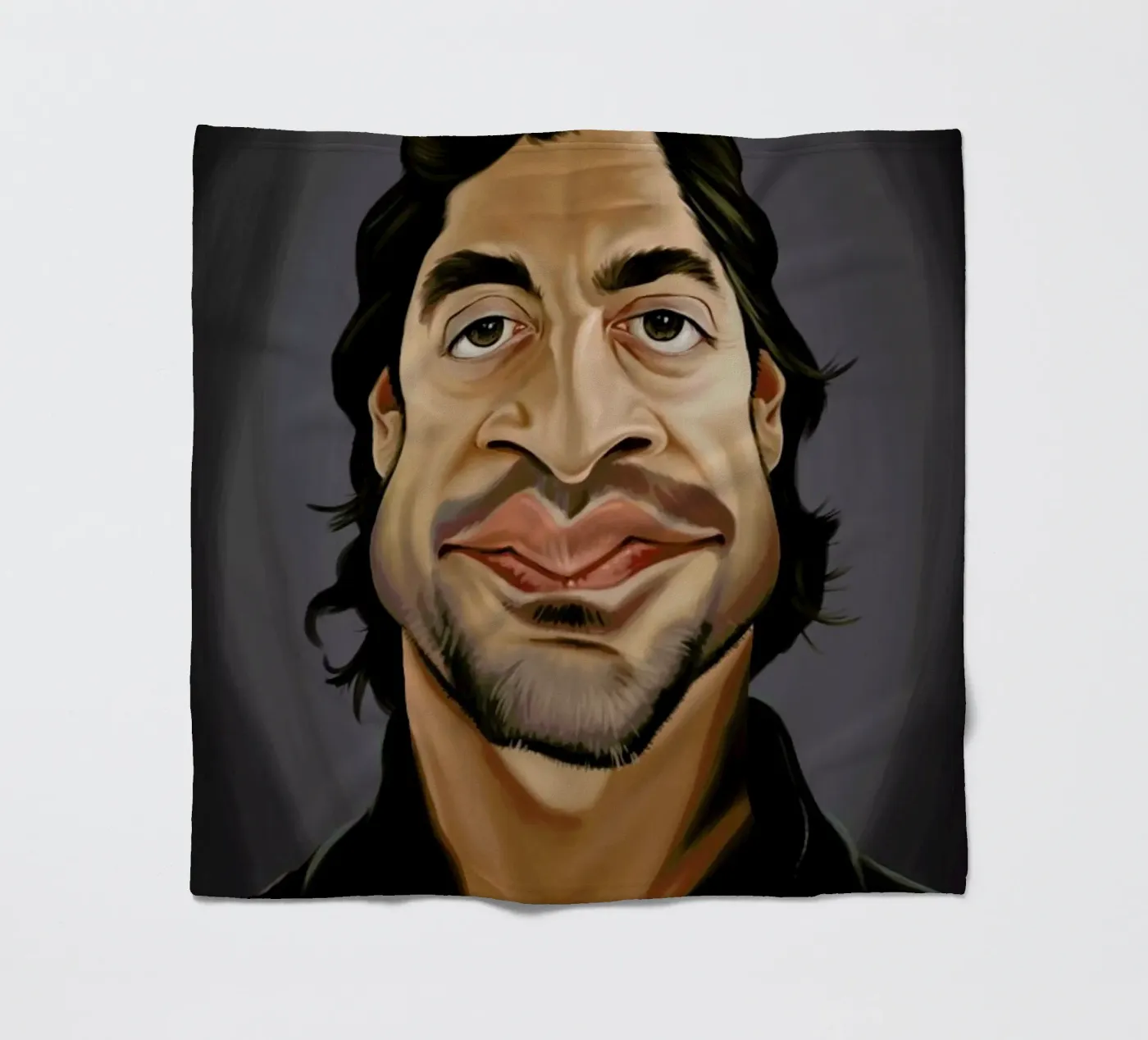 Javier Bardem coperta in pile da Rob Art | Illustration