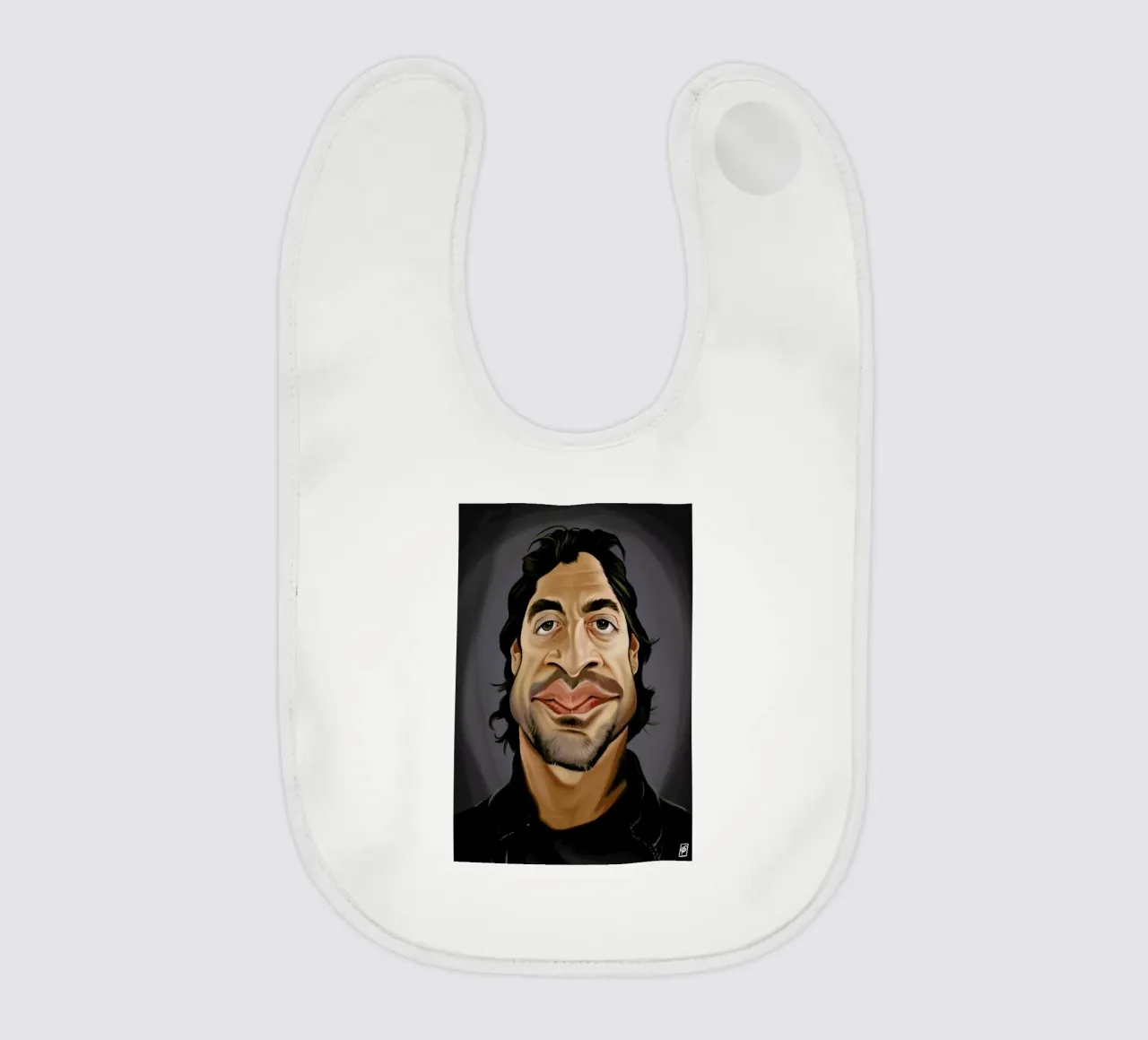 Javier Bardem bavaglino da Rob Art | Illustration