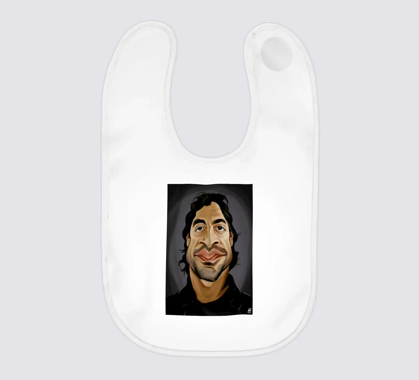 Javier Bardem bavaglino da Rob Art | Illustration