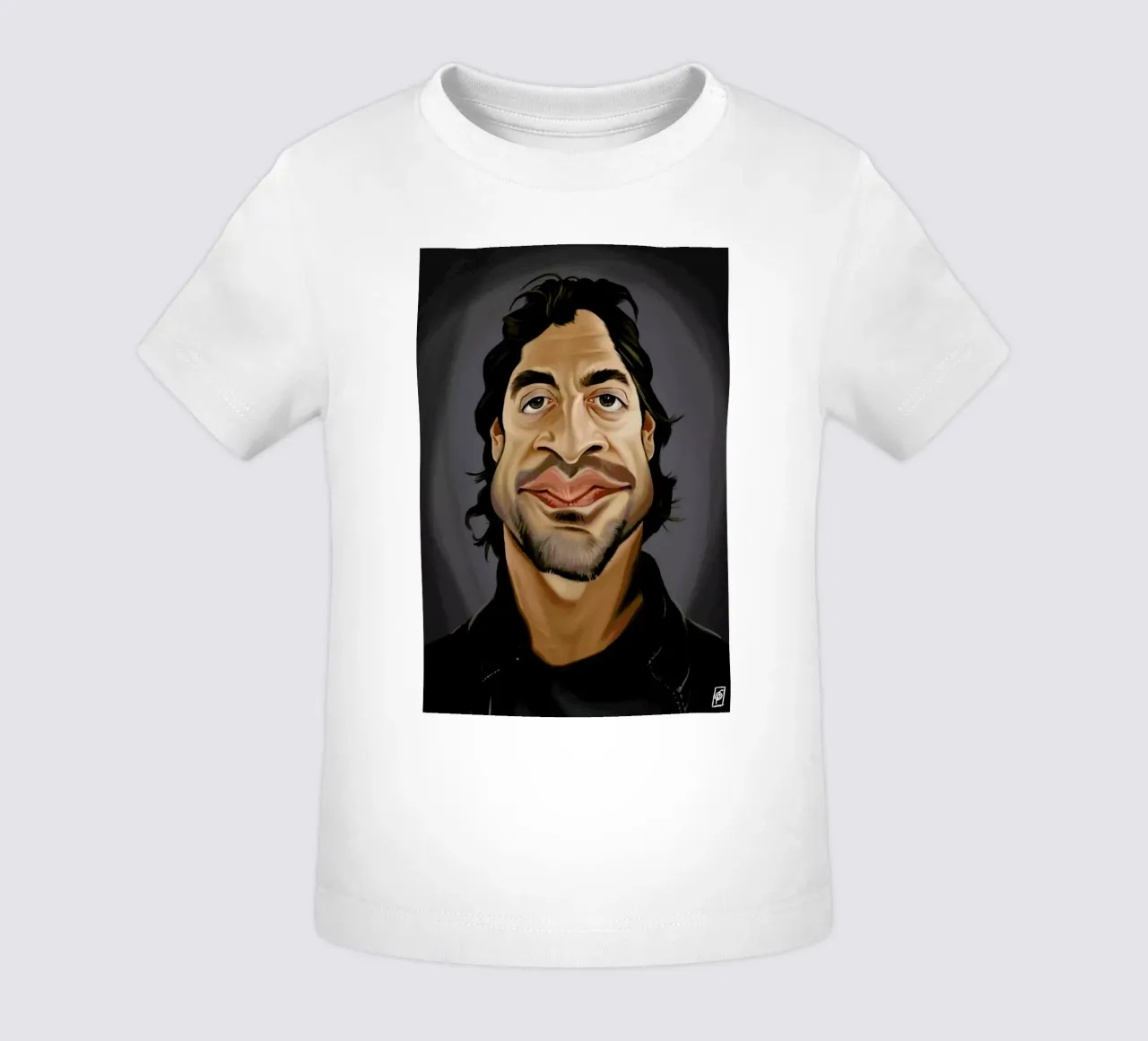 Javier Bardem maglietta neonato da Rob Art | Illustration