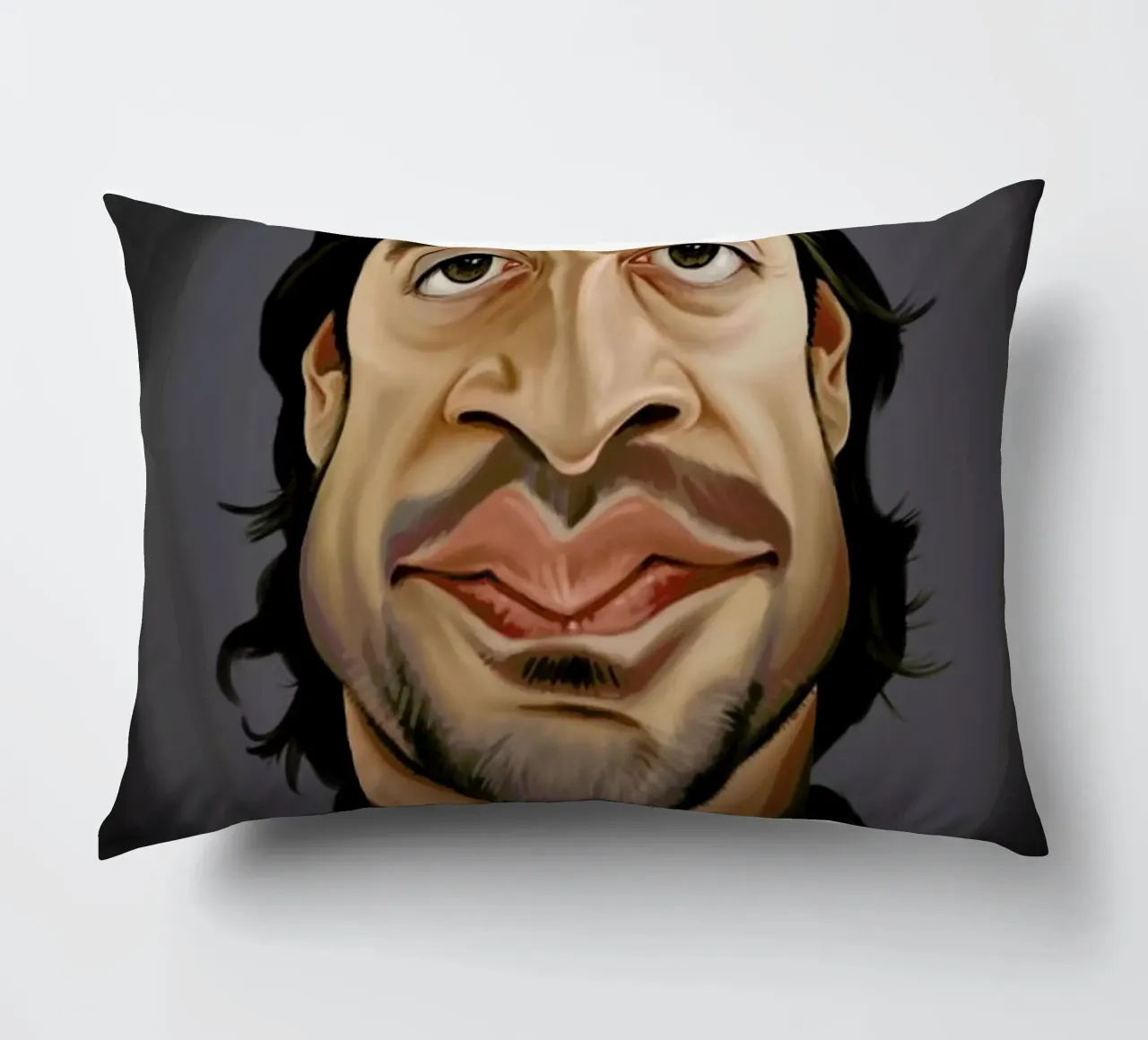 Javier Bardem cuscino da Rob Art | Illustration