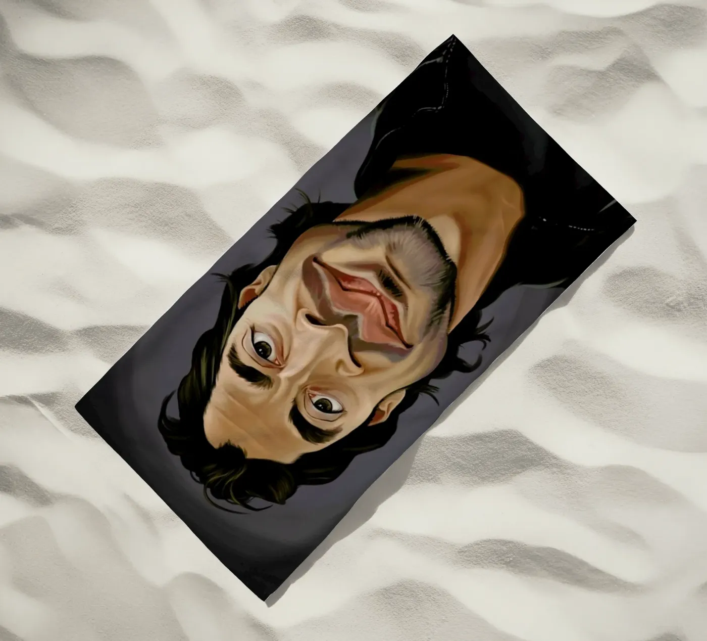 Javier Bardem telo mare da Rob Art | Illustration