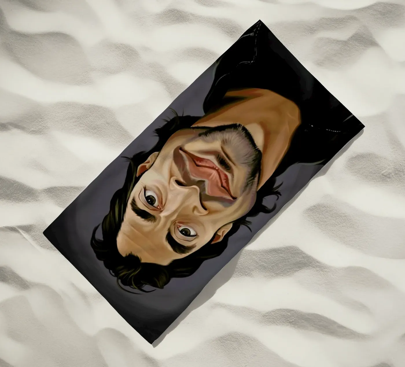 Javier Bardem telo mare da Rob Art | Illustration