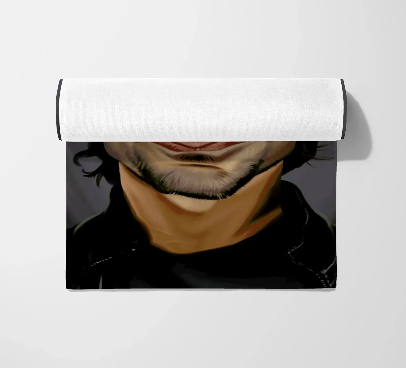 Javier Bardem telo mare da Rob Art | Illustration