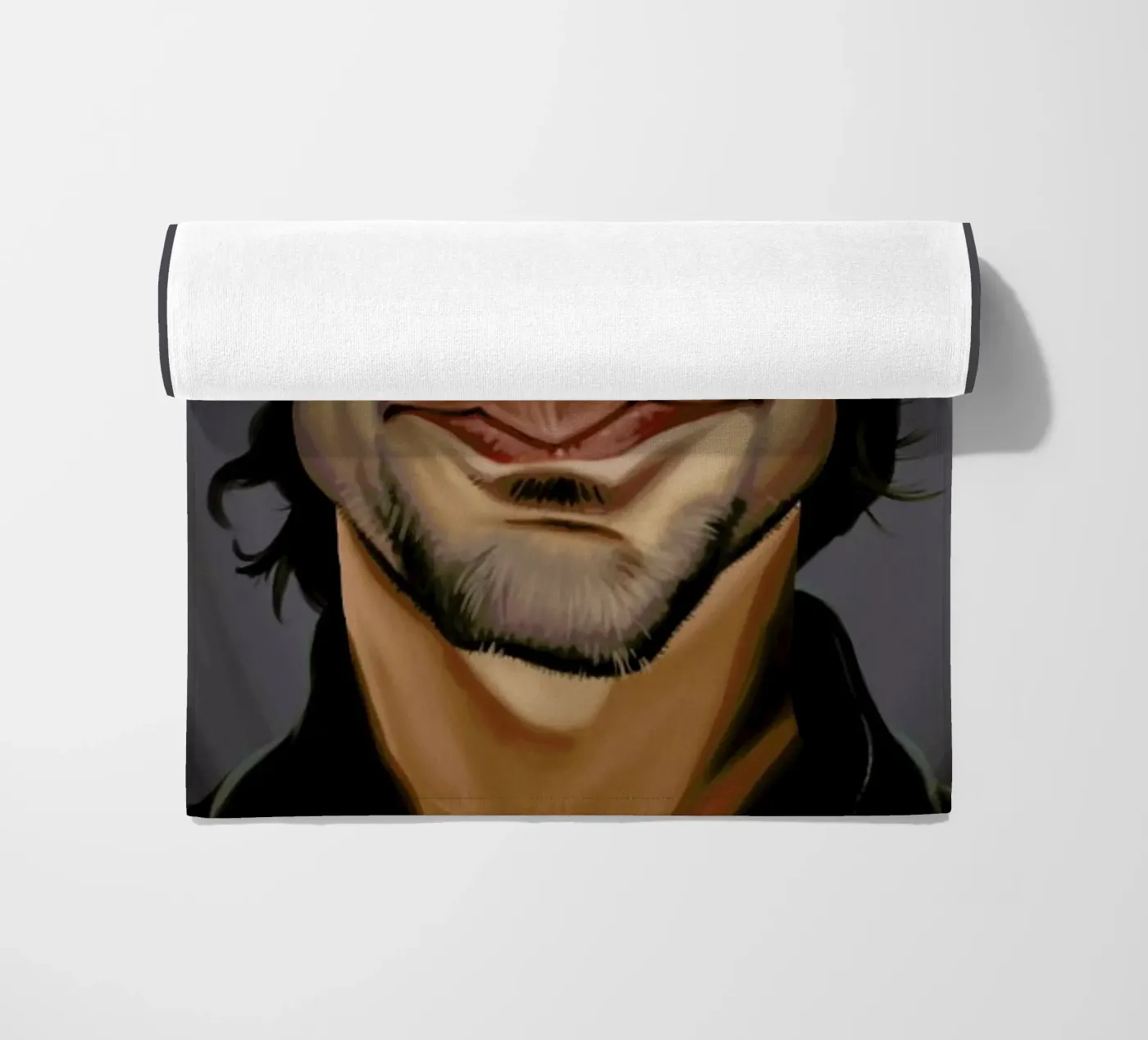 Javier Bardem telo mare da Rob Art | Illustration