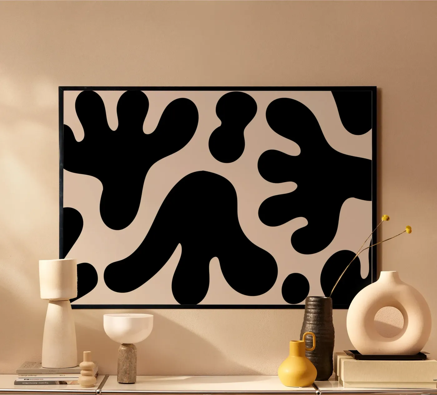 Abstract Flower Pattern No 01 poster da treechild