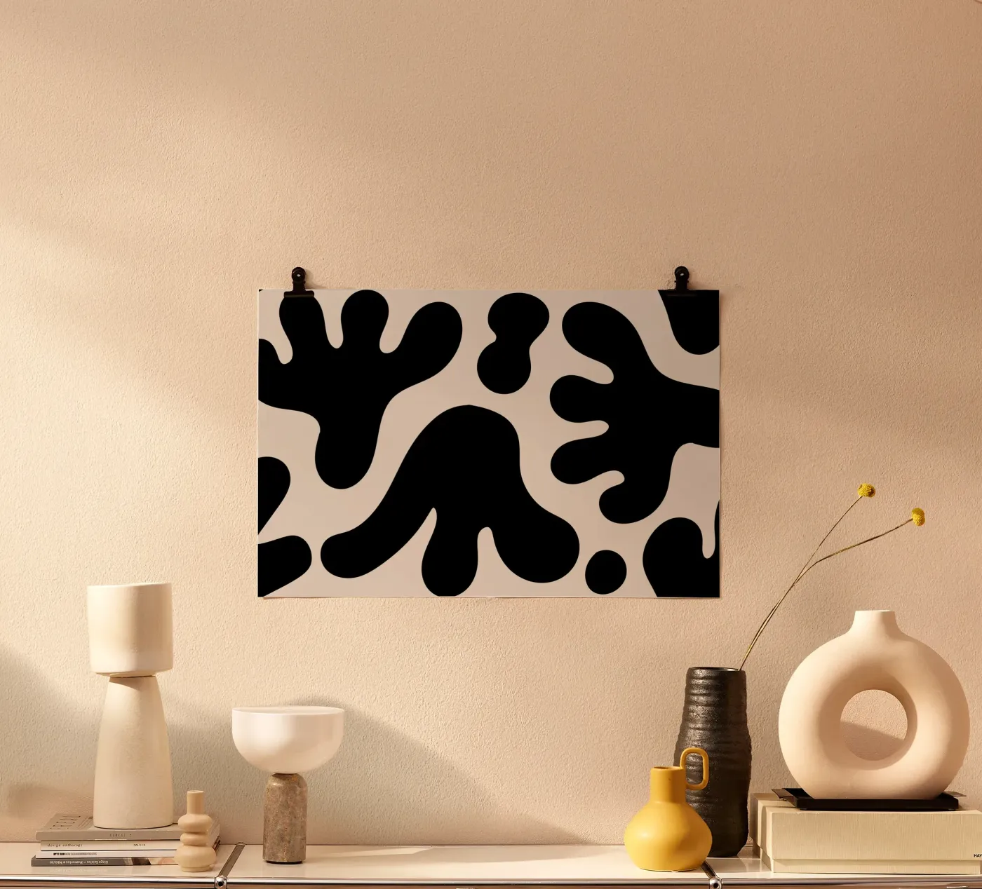 Abstract Flower Pattern No 01 poster da treechild