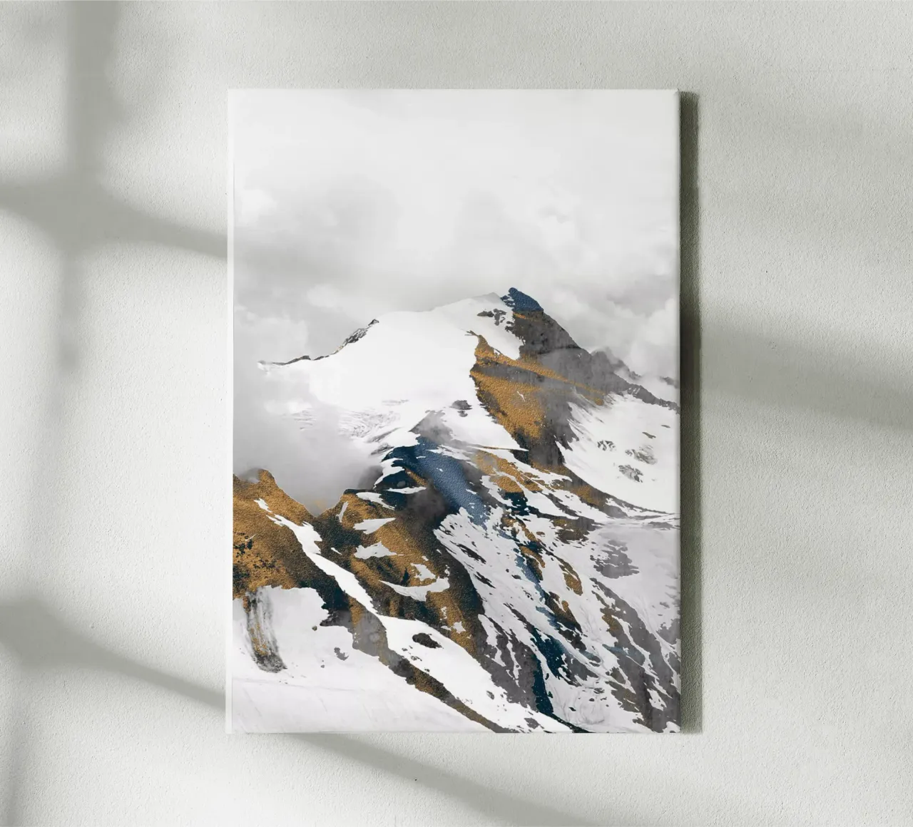 montagna 10 tela con Cornice a cassetta da dada22