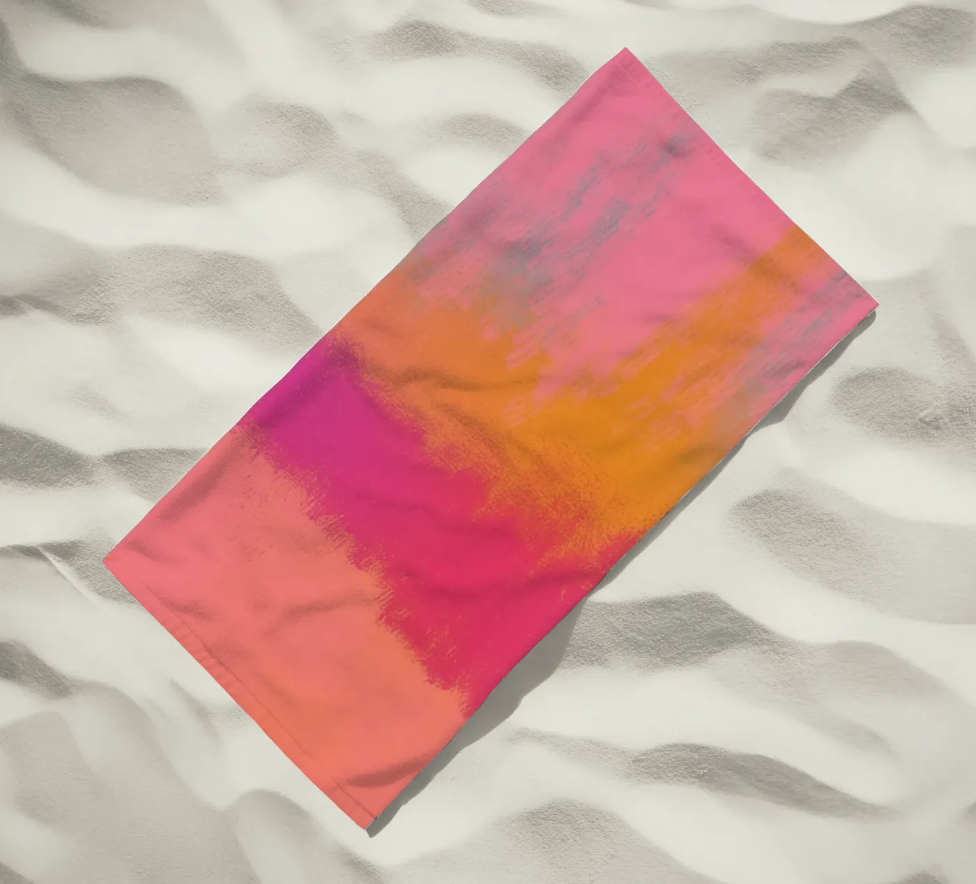 Vibrant Gradient beach towel by MORINA FLAW