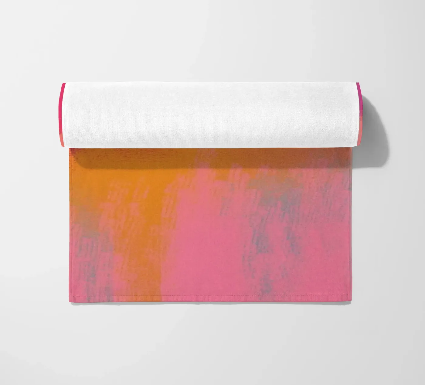 Vibrant Gradient beach towel by MORINA FLAW