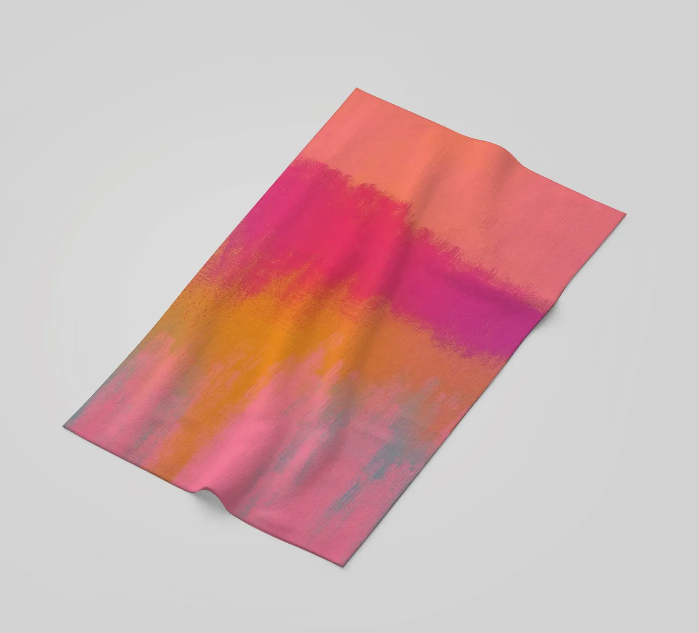 Vibrant Gradient beach towel by MORINA FLAW