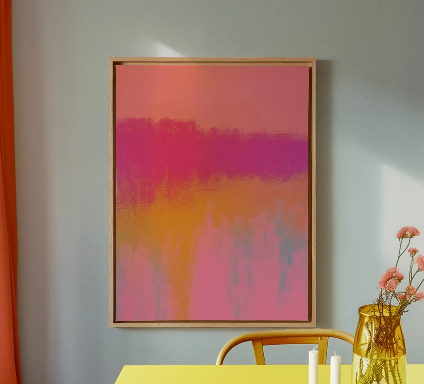 Vibrant Gradient tela da MORINA FLAW