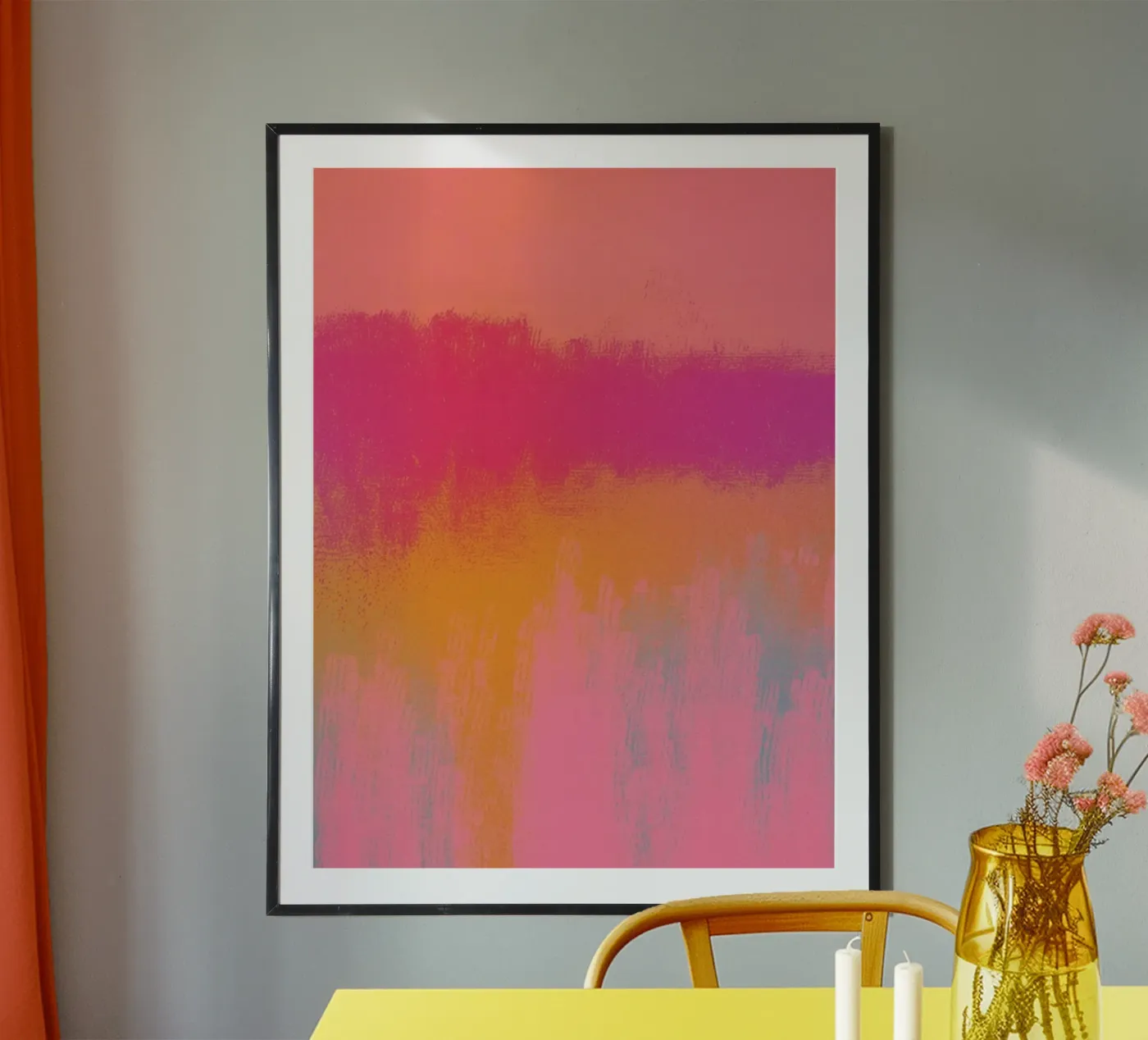 Levendig kleurverloop poster van MORINA FLAW