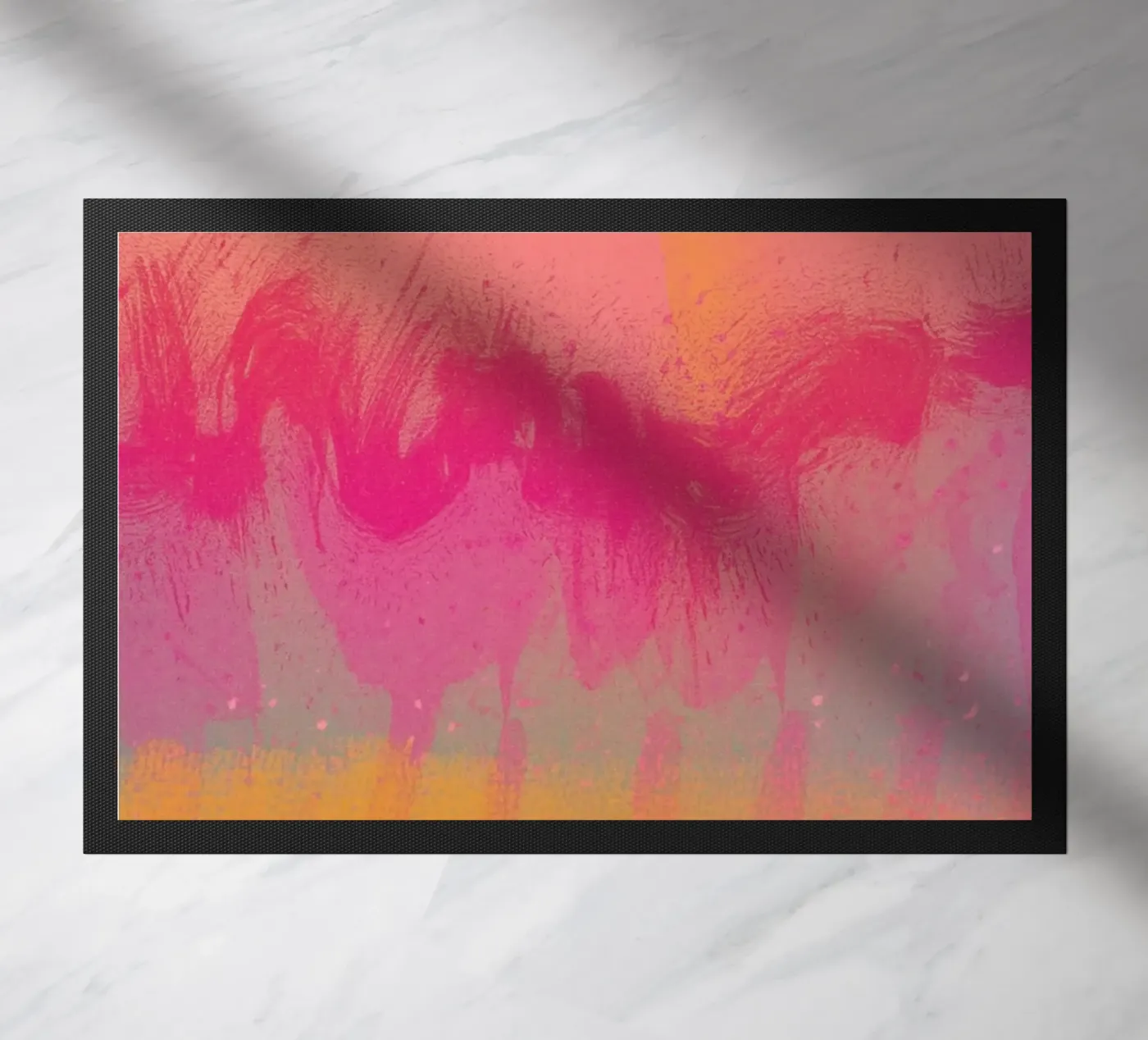 Vibrant Gradient 01 doormat by MORINA FLAW