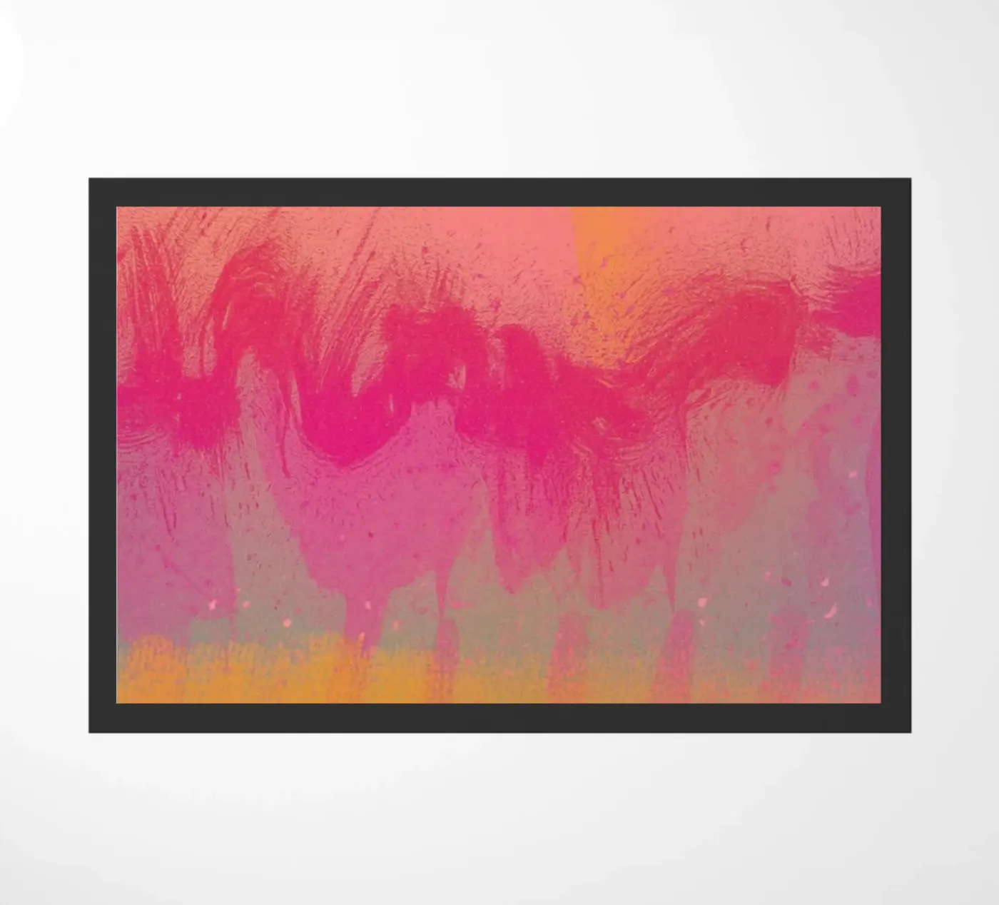 Vibrant Gradient 01 doormat by MORINA FLAW