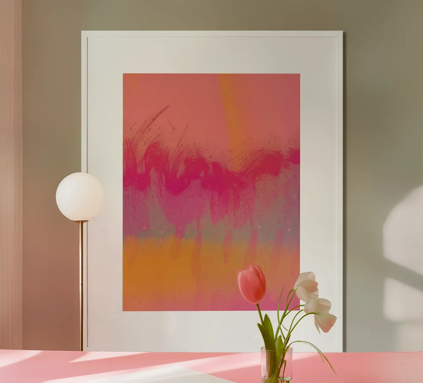 Vibrant Gradient 01 poster by MORINA FLAW