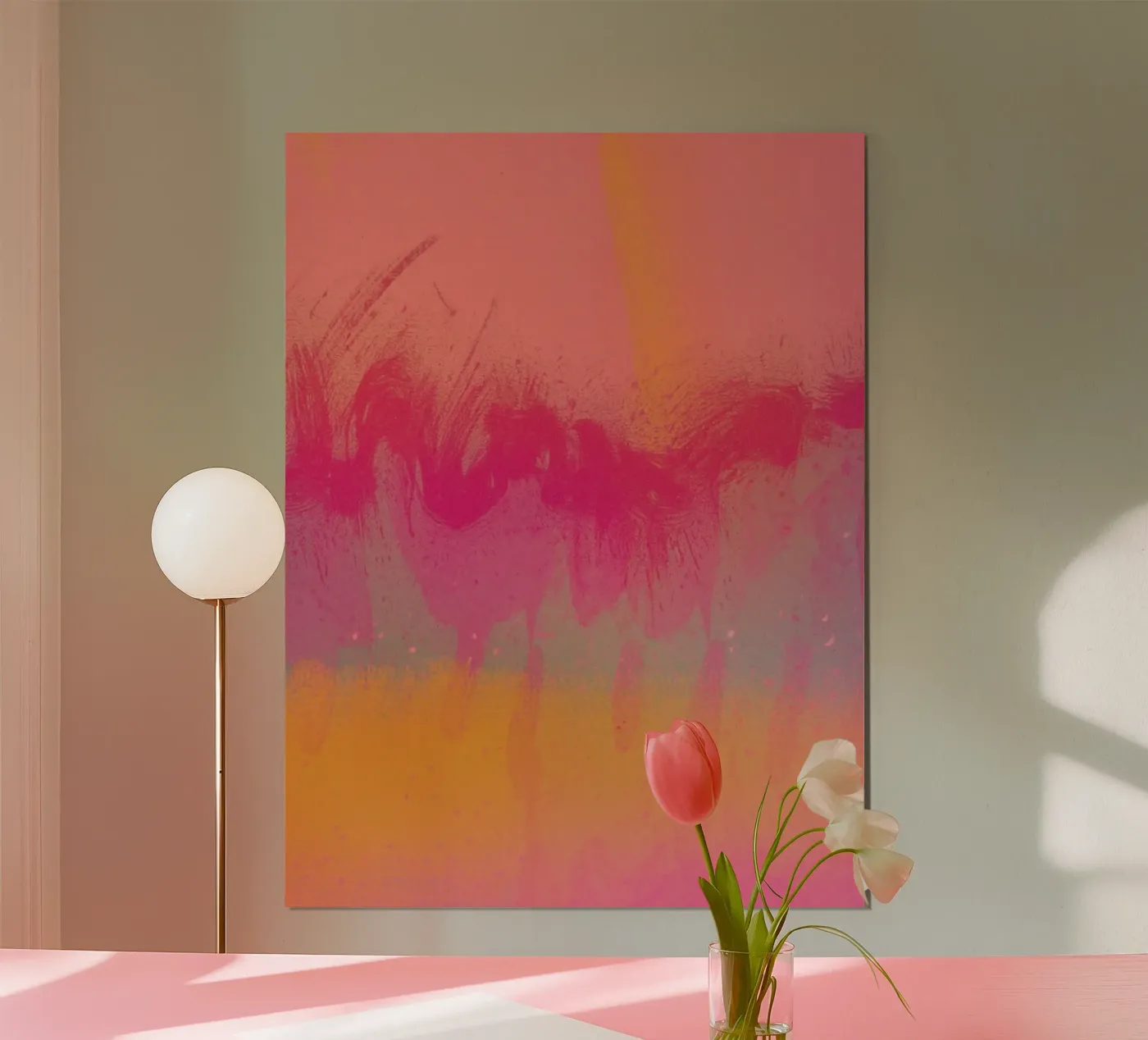 Vibrant Gradient 01 poster by MORINA FLAW