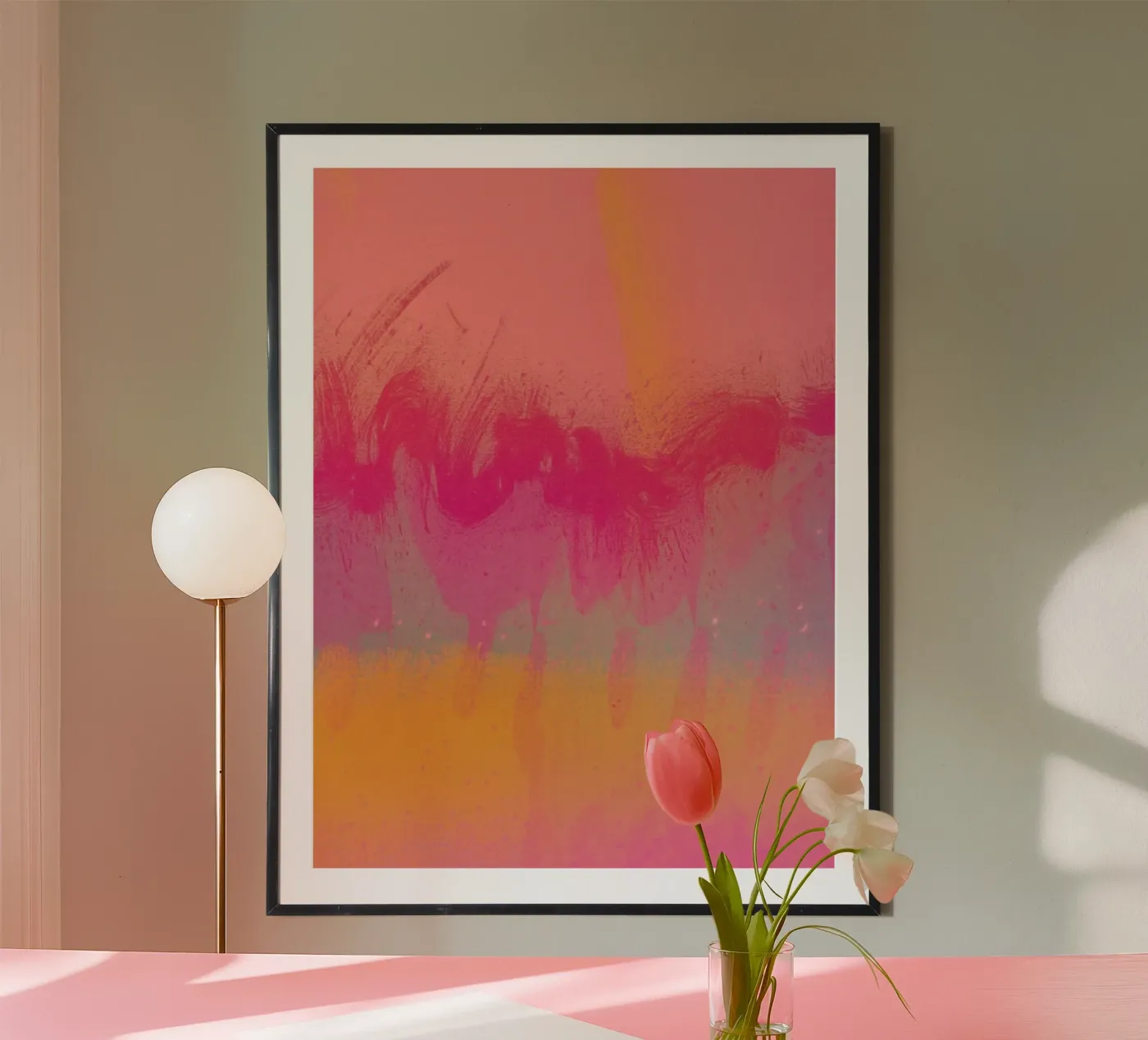 Vibrant Gradient 01 poster by MORINA FLAW