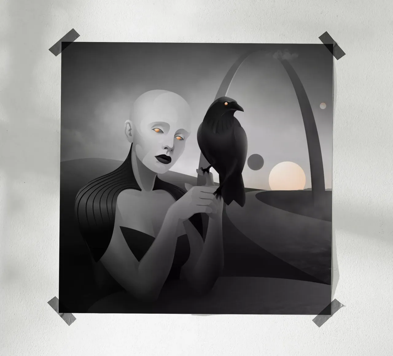 MGIaS(624) poster con telaio in plastica da curve_tamer