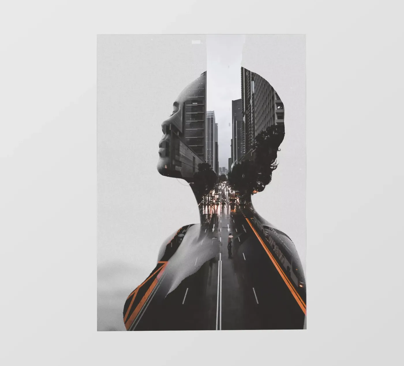 Stad 2 fotobehang van dada22