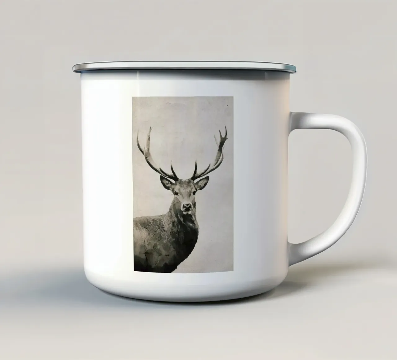 DEER taza de esmalte de dada22