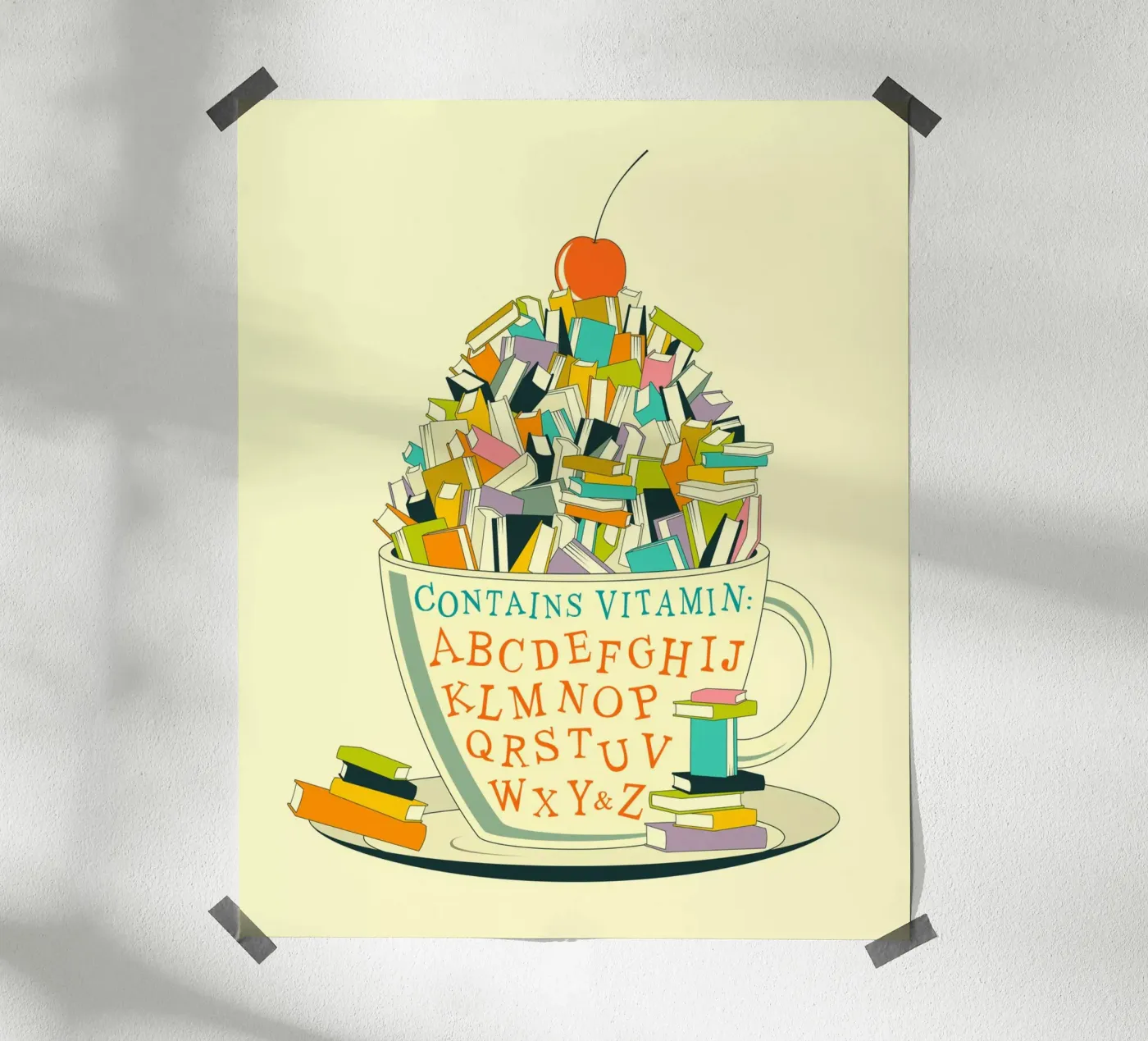 Read Poster von Jazzberry Blue