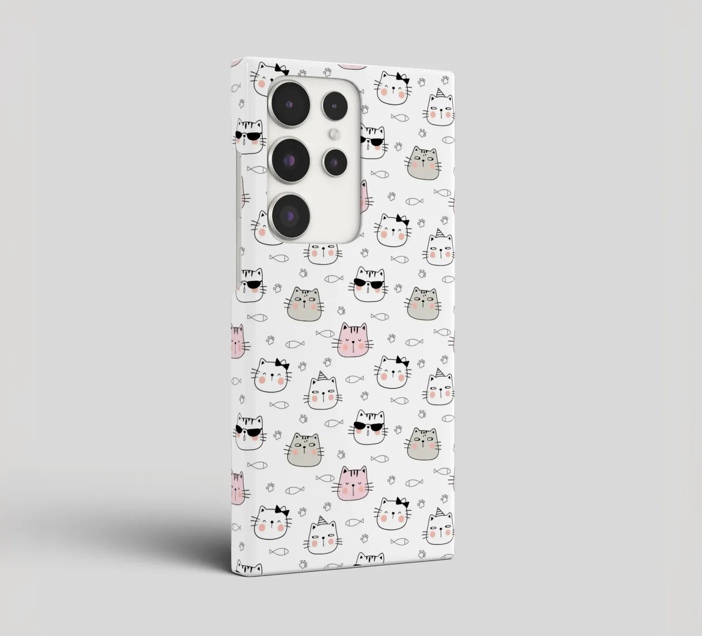 Cats pattern cover samsung da Happypatterns