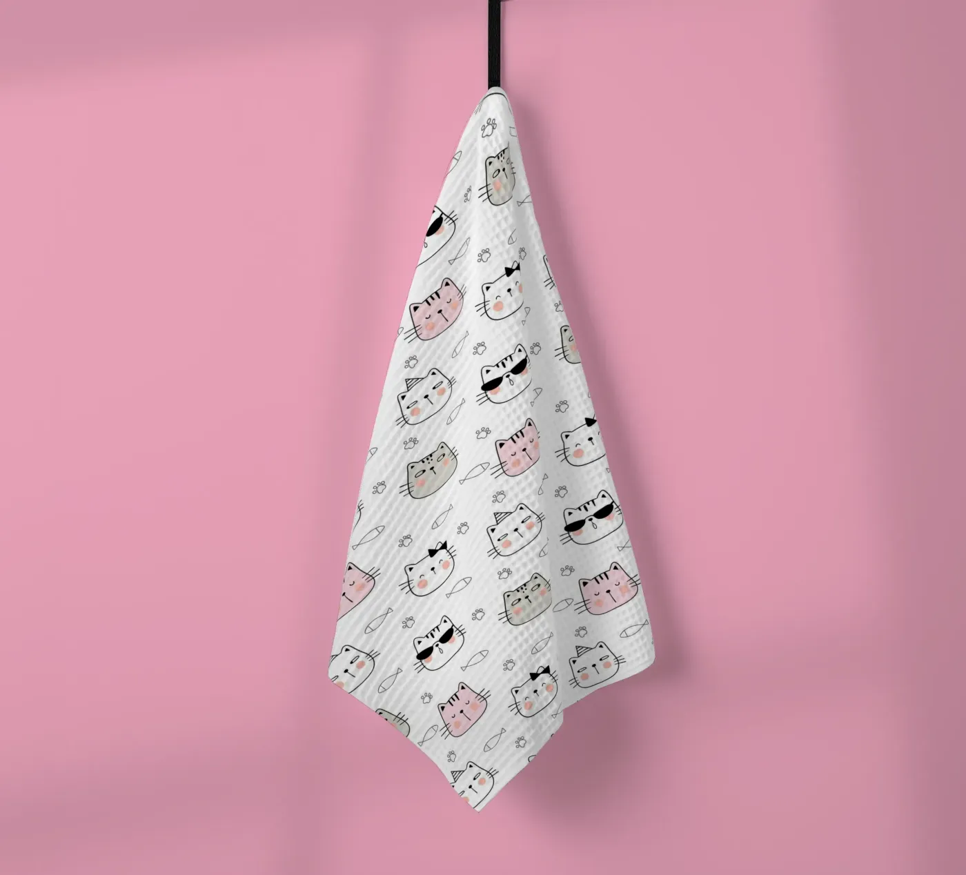 Cats pattern torchon de Happypatterns
