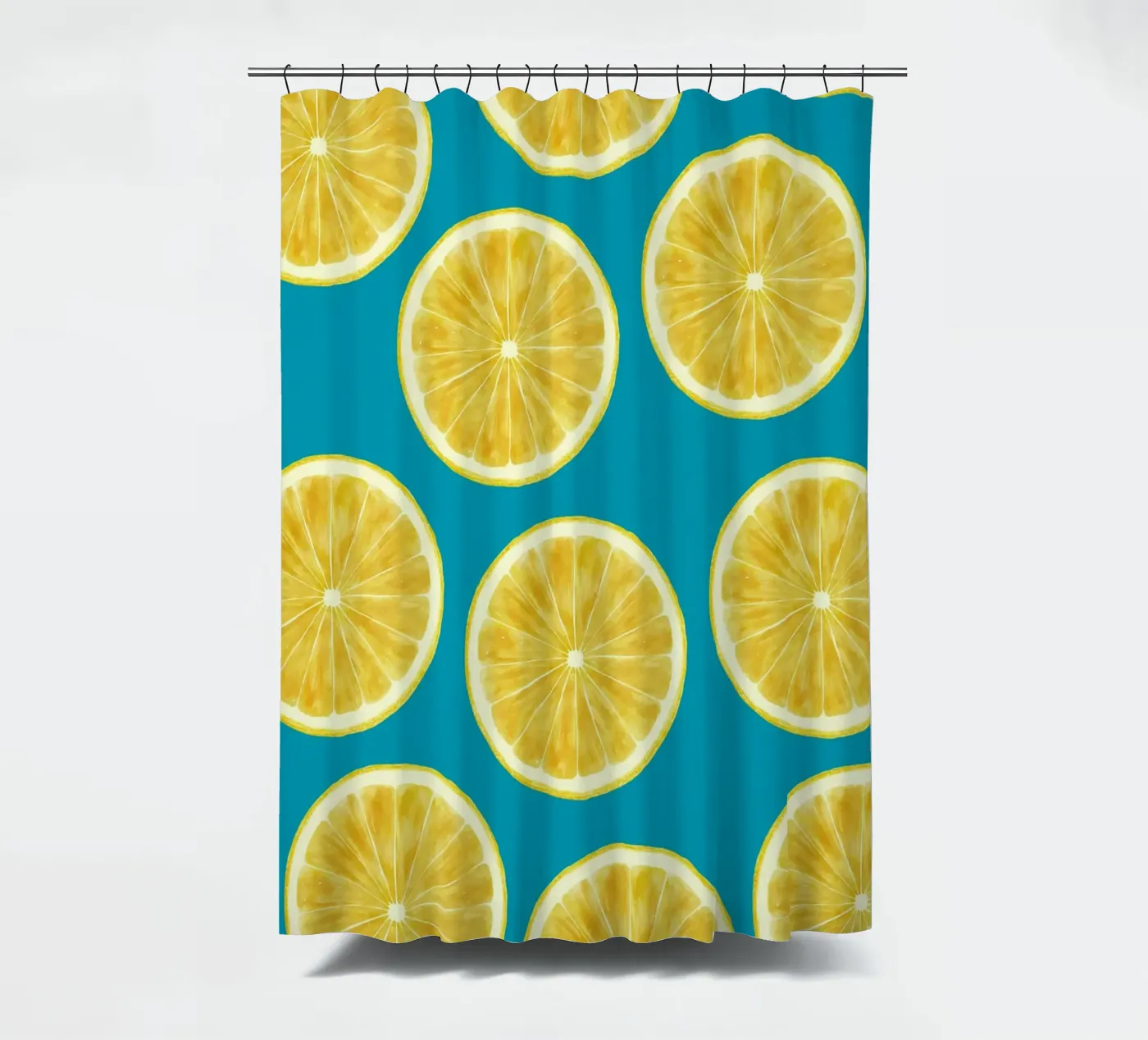lemons pattern Duschvorhang von Happypatterns