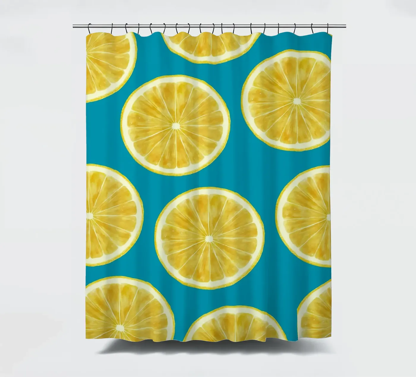 lemons pattern Duschvorhang von Happypatterns