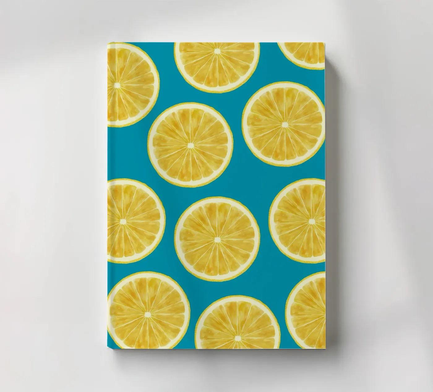 lemons pattern notebook by Happypatterns