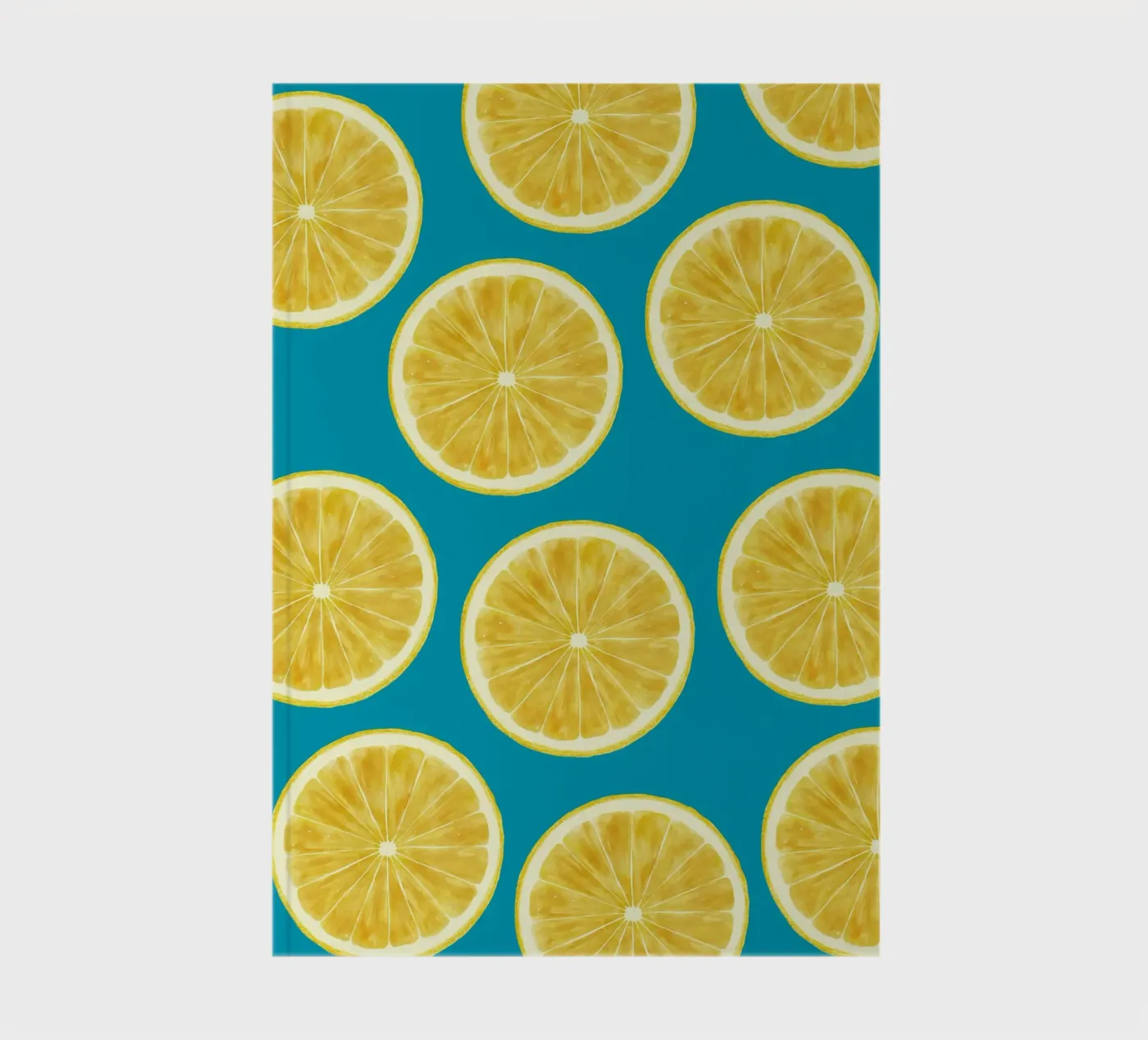 lemons pattern notebook by Happypatterns