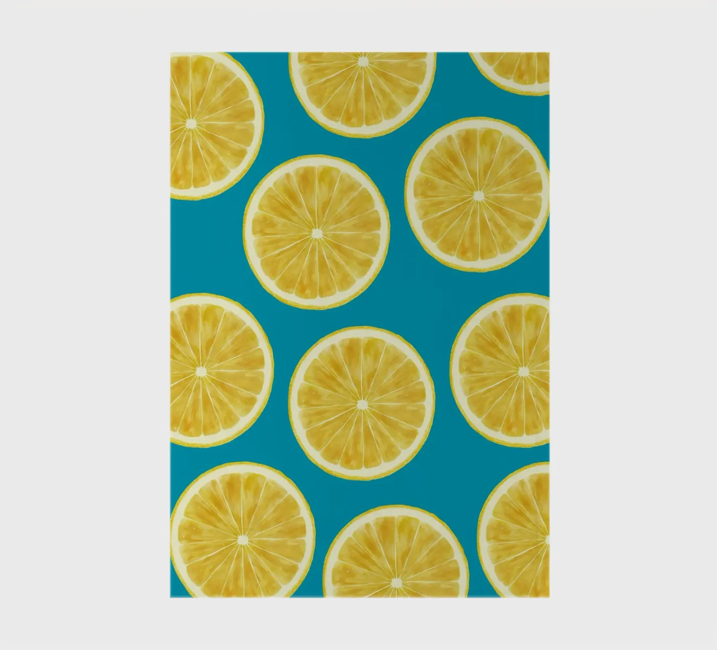 lemons pattern notebook by Happypatterns