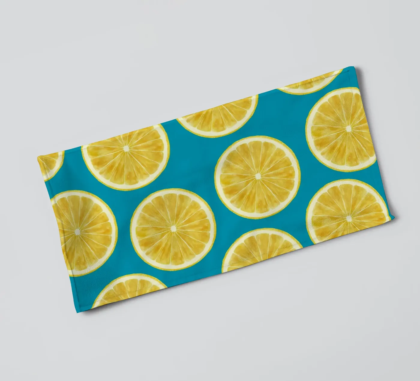 lemons pattern Handtuch von Happypatterns