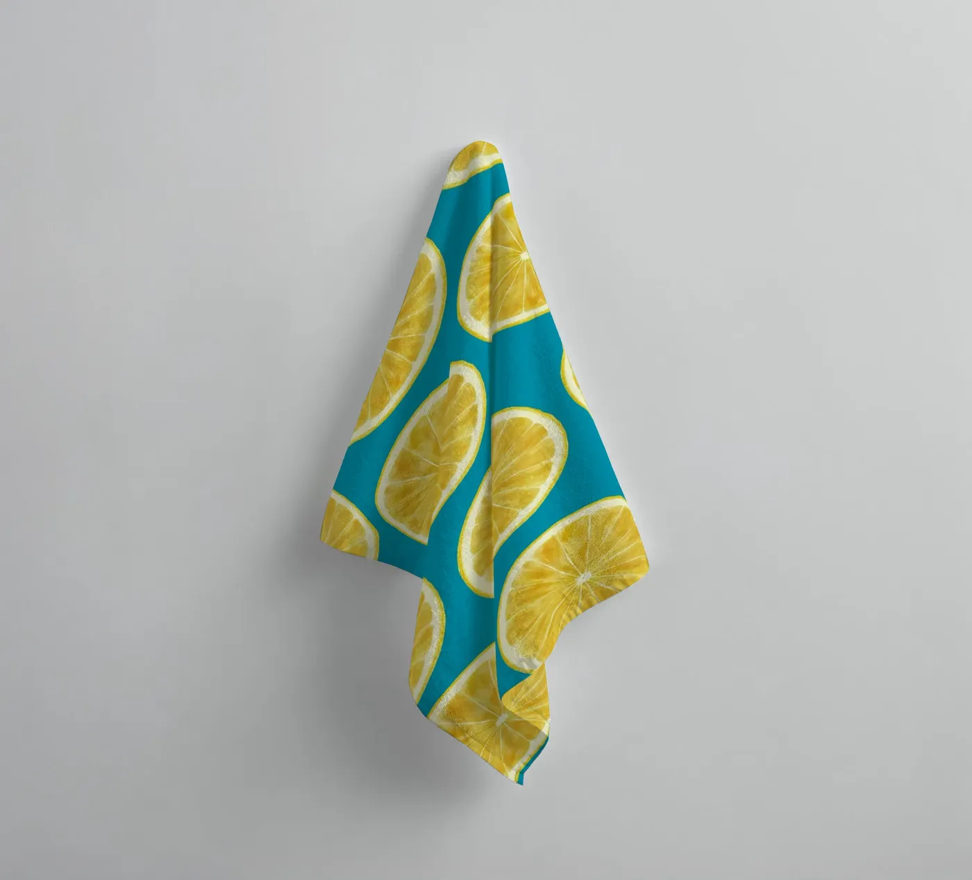 lemons pattern Handtuch von Happypatterns