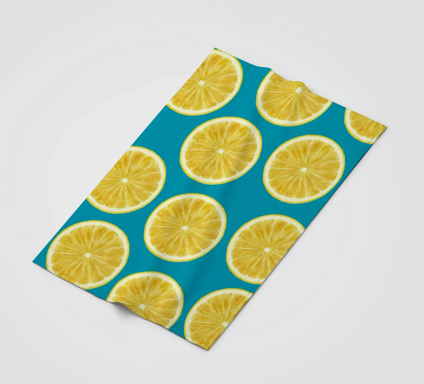 lemons pattern Fleecedecke von Happypatterns