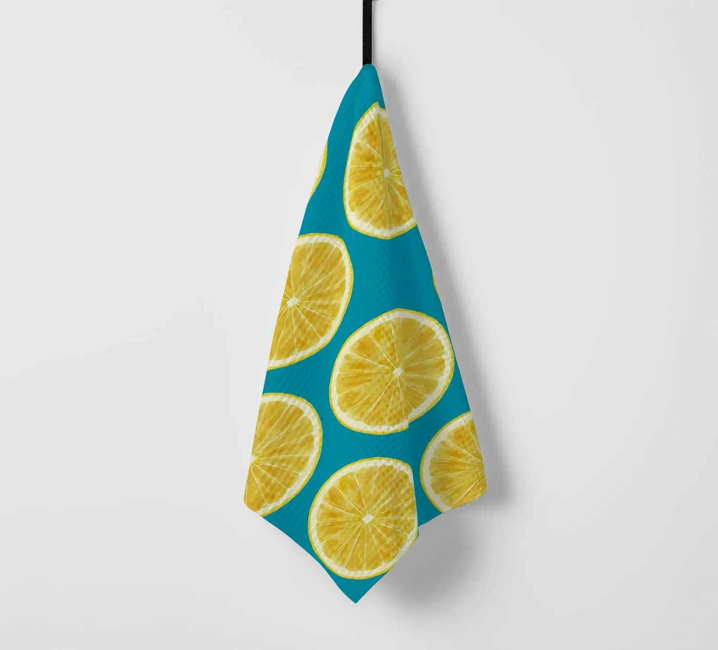 lemons pattern Geschirrtuch von Happypatterns