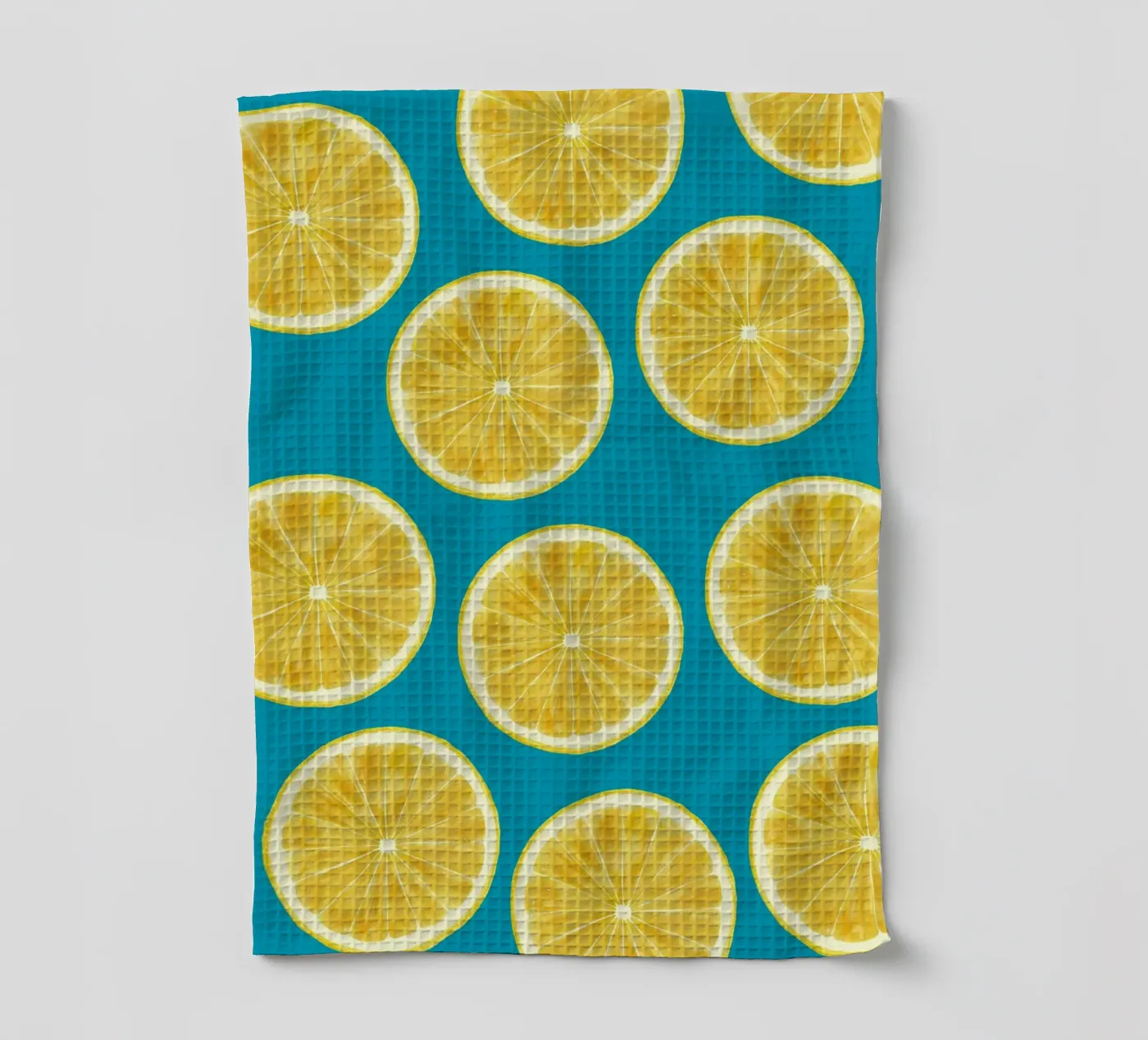 lemons pattern Geschirrtuch von Happypatterns