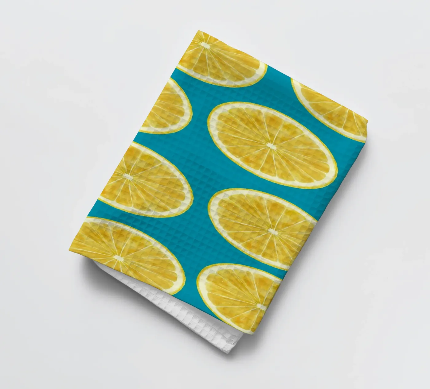 lemons pattern Geschirrtuch von Happypatterns