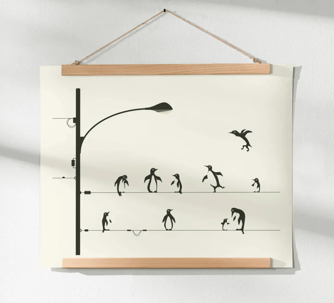 Pistole su filo poster con telaio in plastica da Jazzberry Blue