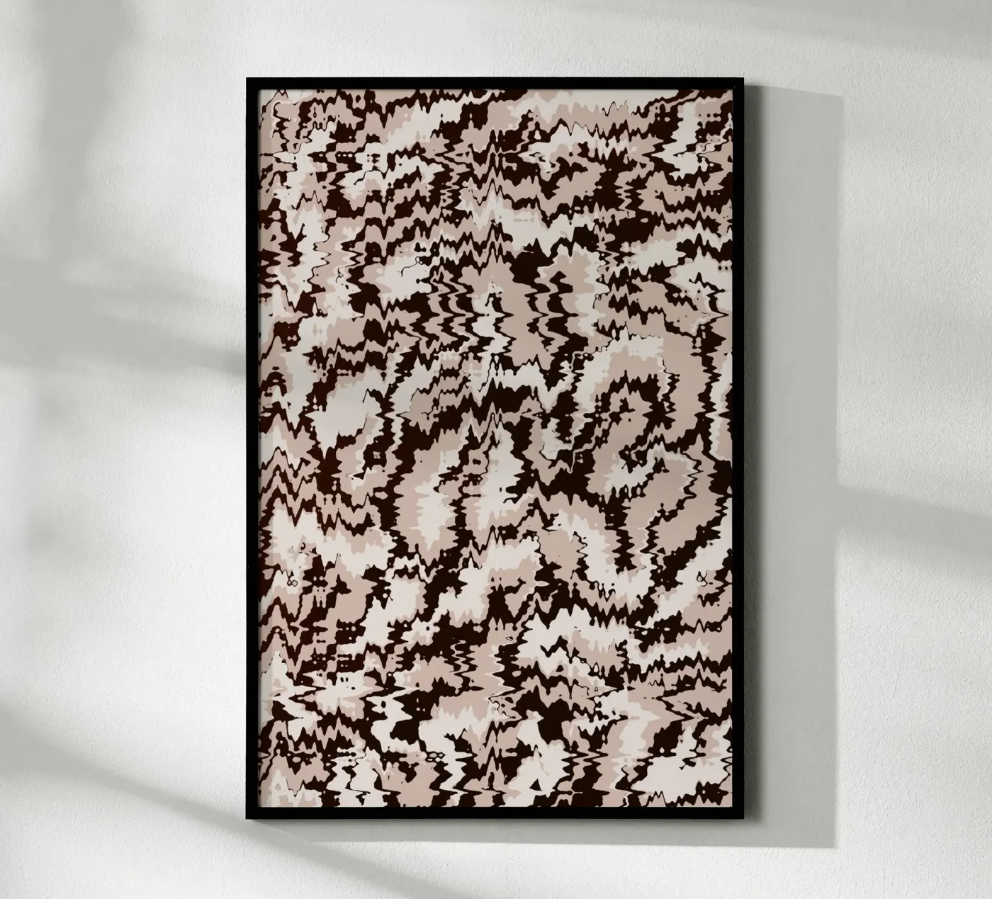 Zig Zag Pattern Poster von treechild