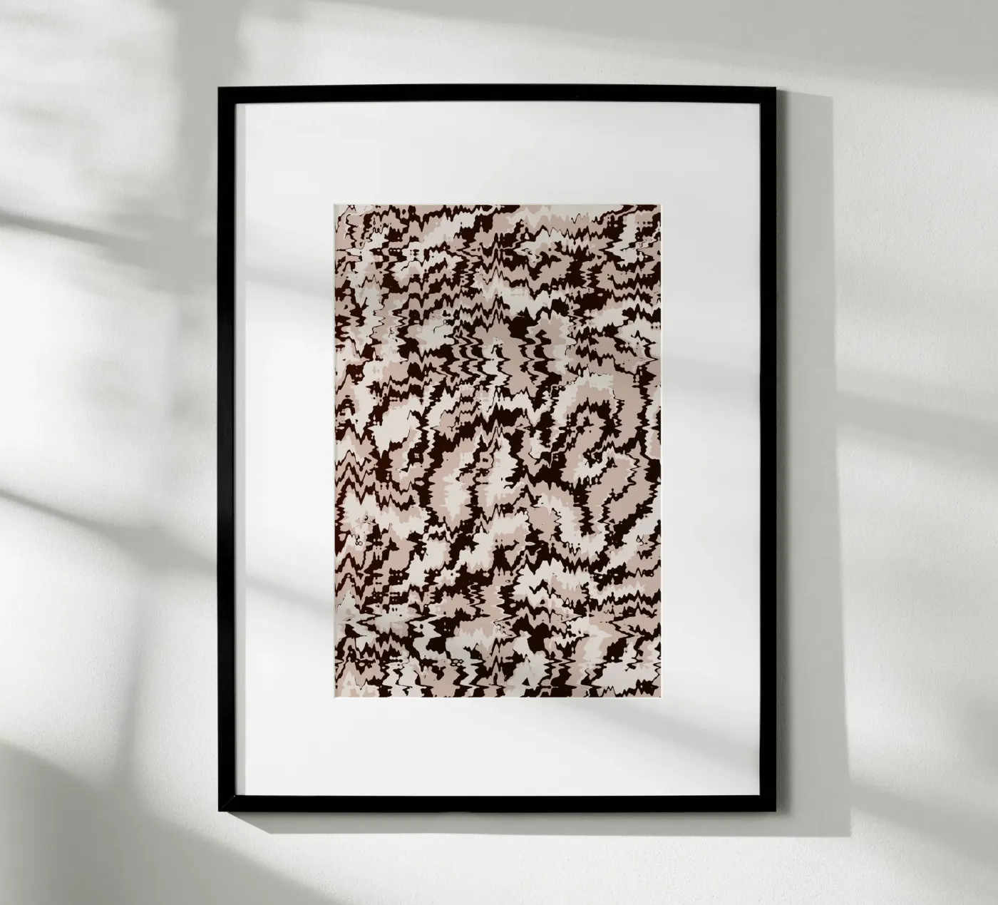 Zig Zag Pattern Poster von treechild